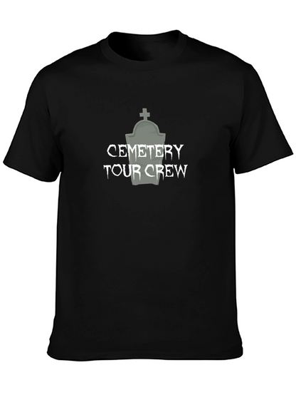 Cemetery Tour Crew Black T-Shirt