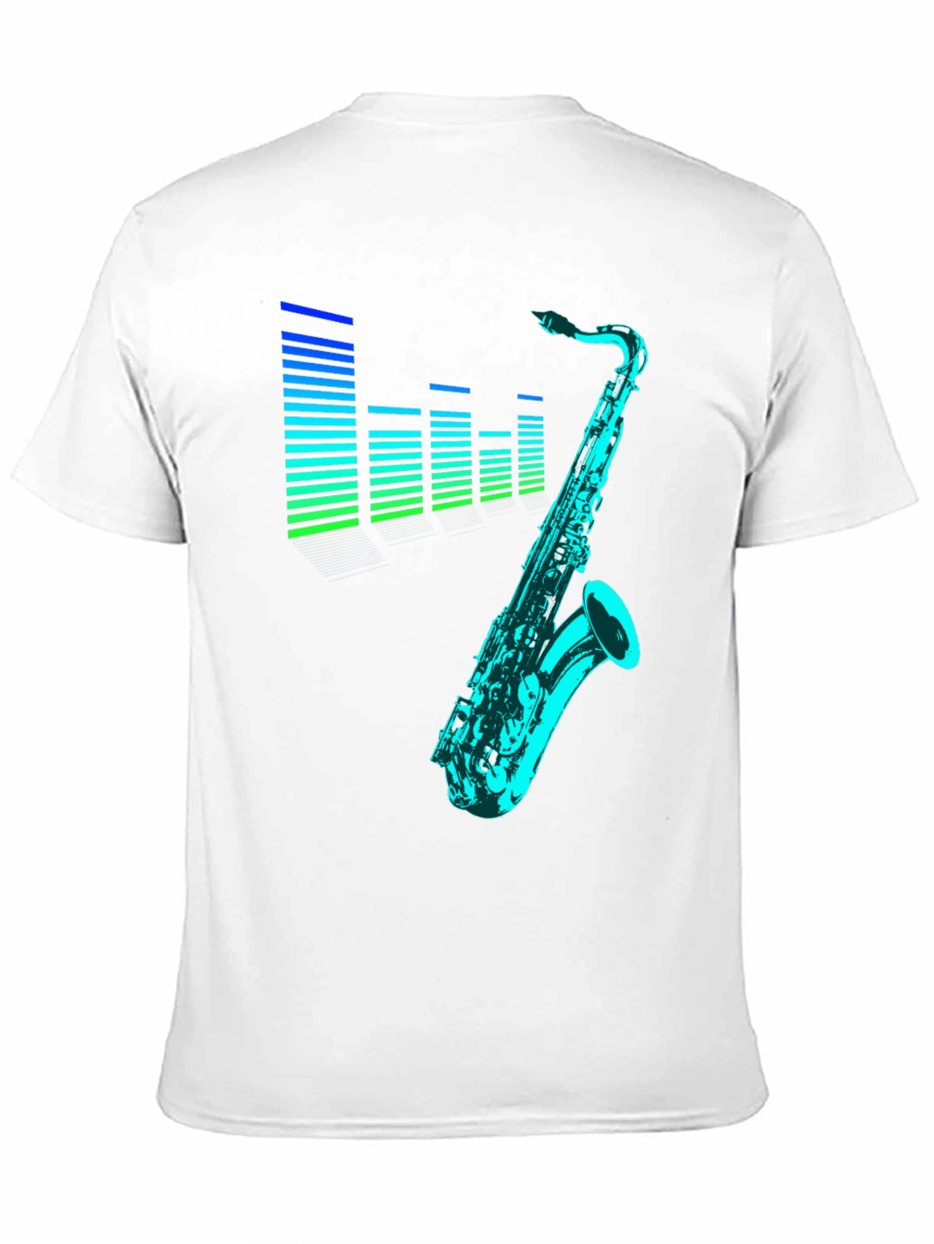 Cool Saxophone T-Shirt - Music Lover Tee