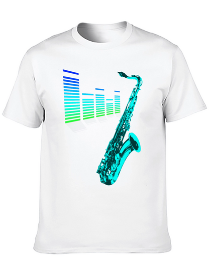 Cool Saxophone T-Shirt - Music Lover Tee