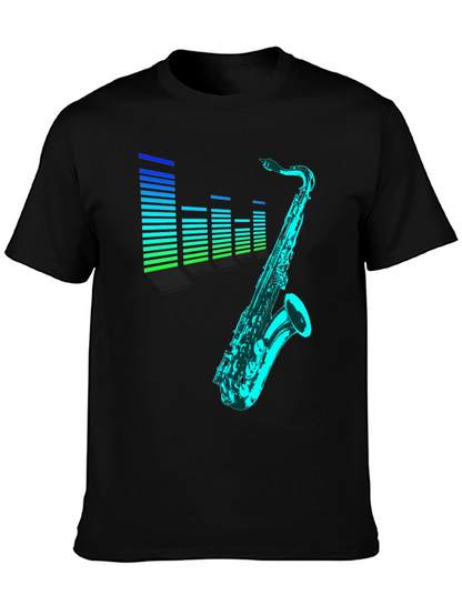 Cool Saxophone T-Shirt - Music Lover Tee