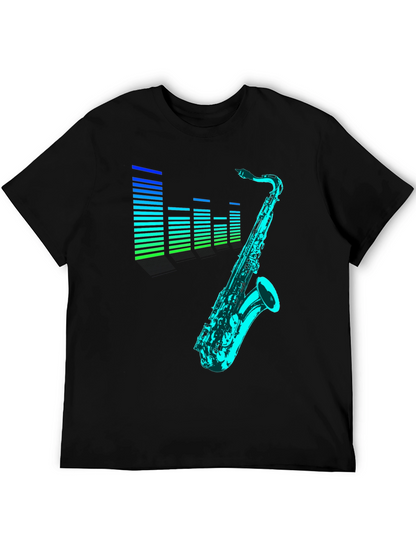 Cool Saxophone T-Shirt - Music Lover Tee