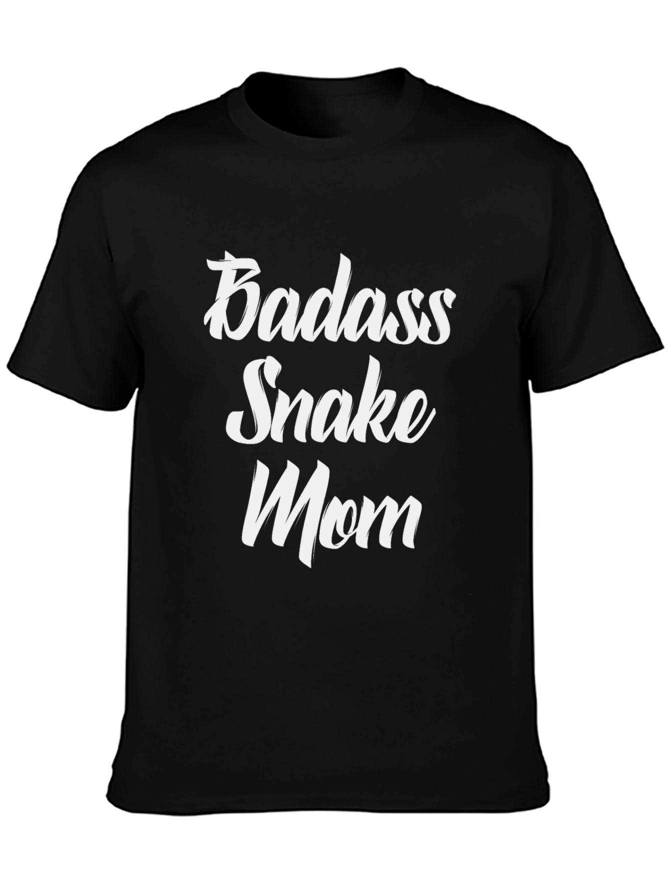 Badass Snake Mom Graphic T-Shirt