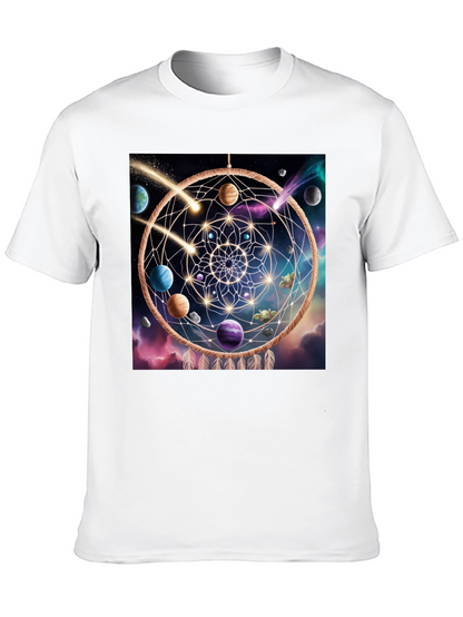 Cosmic Dreamcatcher Black T-Shirt