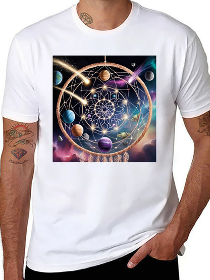 Cosmic Dreamcatcher Black T-Shirt