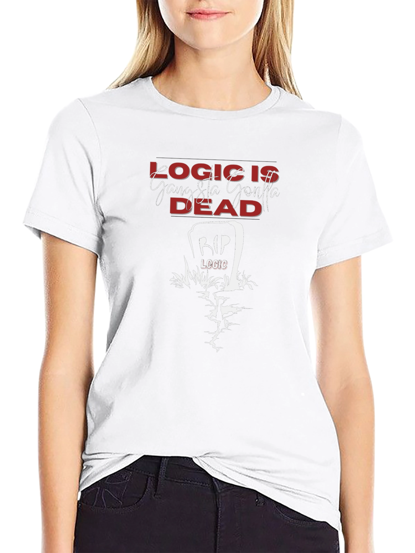 Logic Is Dead Graphic Tee - Black