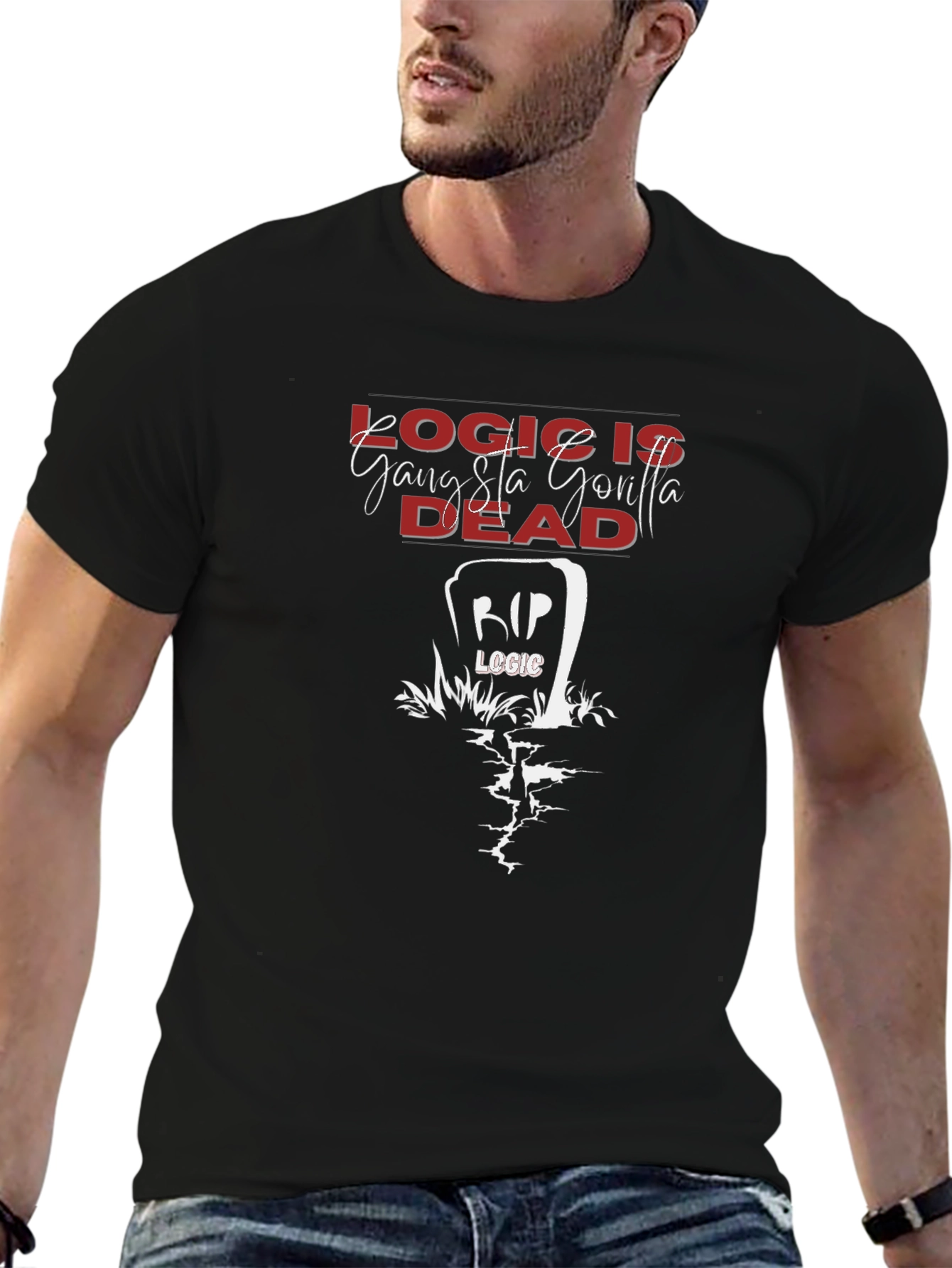 Logic Is Dead Graphic Tee - Black