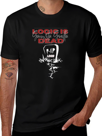 Logic Is Dead Graphic Tee - Black
