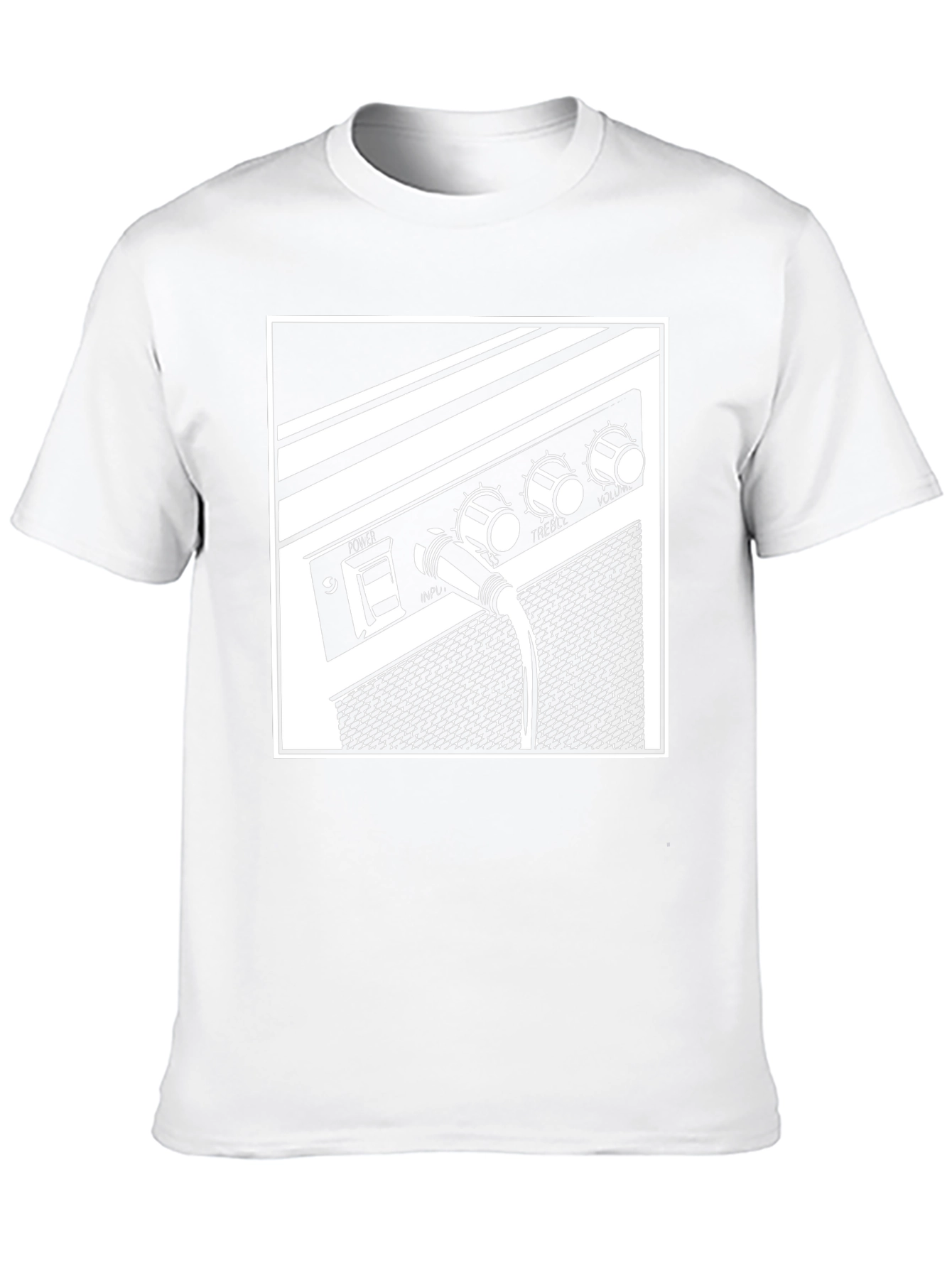 Amplifier Graphic Tee - Music Lovers Black T-Shirt