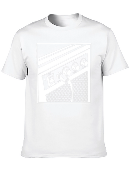 Amplifier Graphic Tee - Music Lovers Black T-Shirt