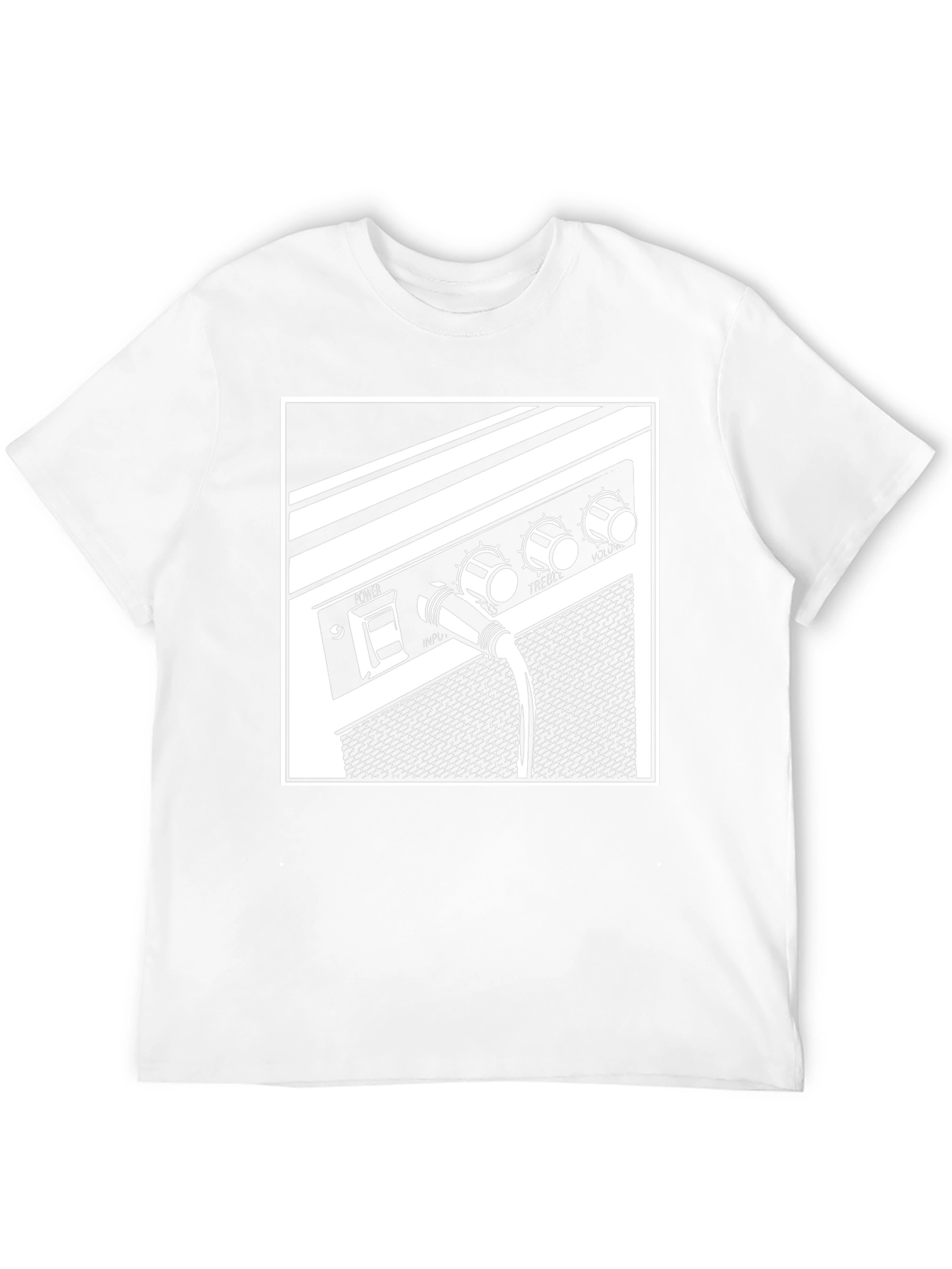 Amplifier Graphic Tee - Music Lovers Black T-Shirt