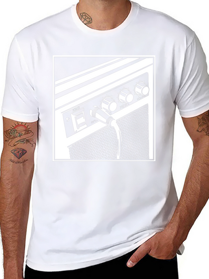 Amplifier Graphic Tee - Music Lovers Black T-Shirt