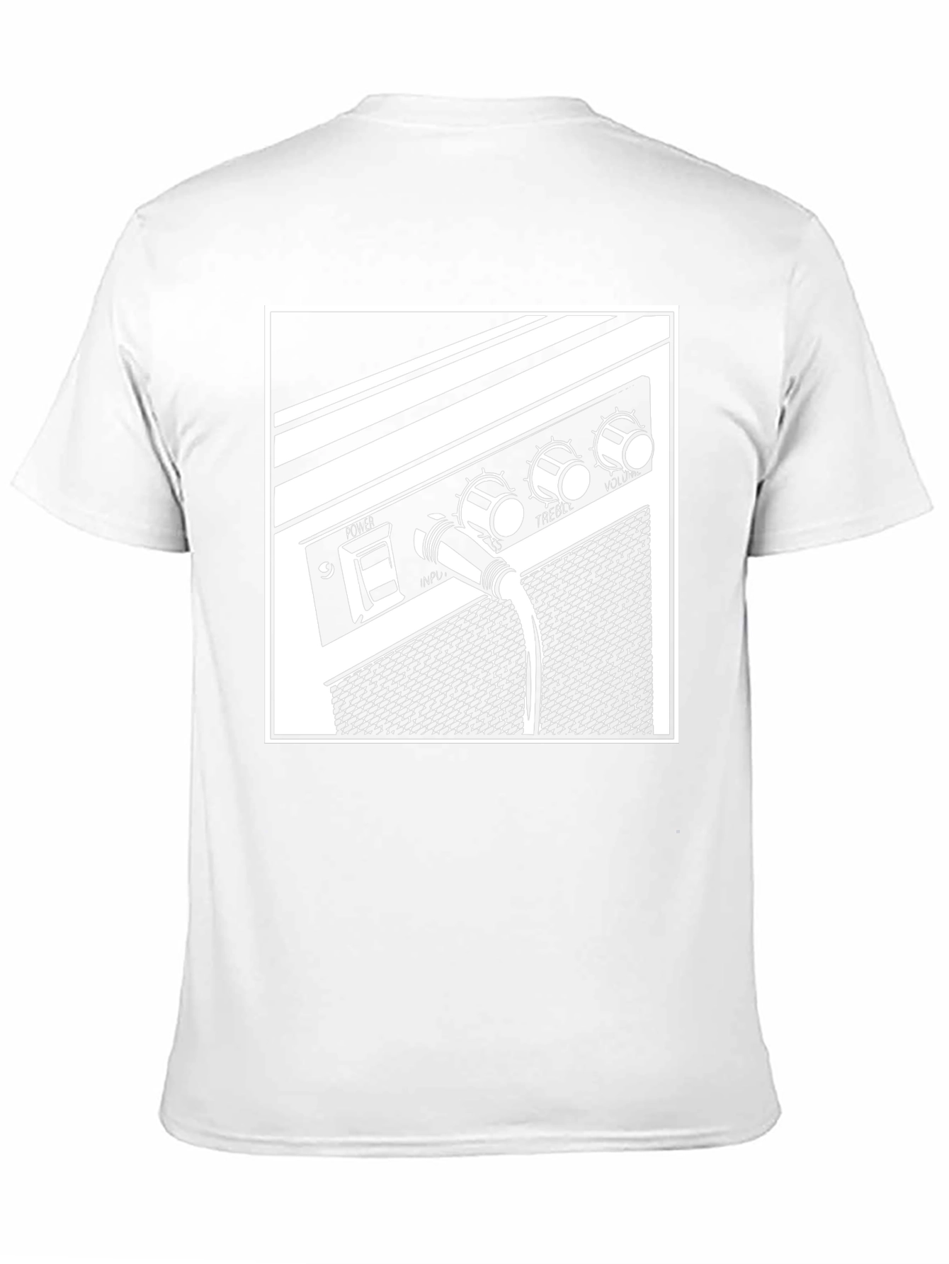Amplifier Graphic Tee - Music Lovers Black T-Shirt