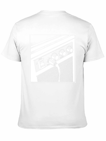 Amplifier Graphic Tee - Music Lovers Black T-Shirt