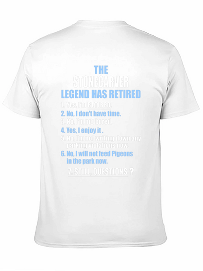 The Stonecarver Legend T-Shirt - Retired Edition