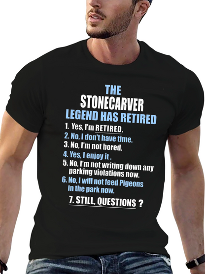 The Stonecarver Legend T-Shirt - Retired Edition