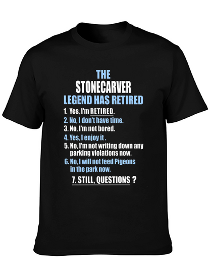 The Stonecarver Legend T-Shirt - Retired Edition