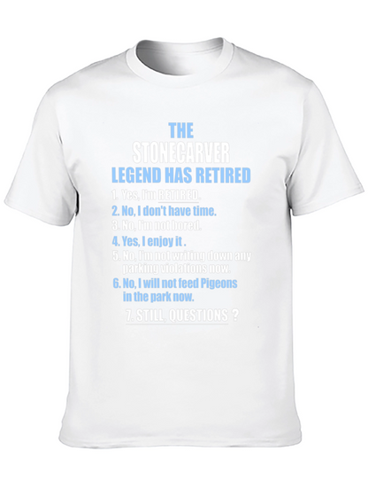 The Stonecarver Legend T-Shirt - Retired Edition