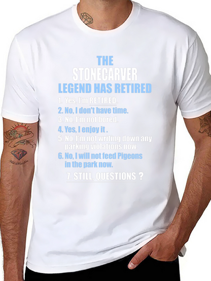 The Stonecarver Legend T-Shirt - Retired Edition