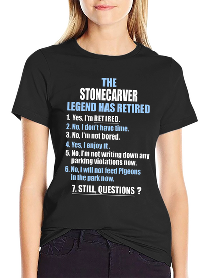 The Stonecarver Legend T-Shirt - Retired Edition
