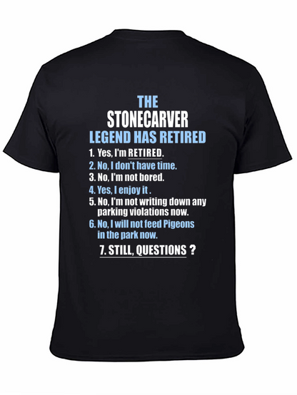 The Stonecarver Legend T-Shirt - Retired Edition