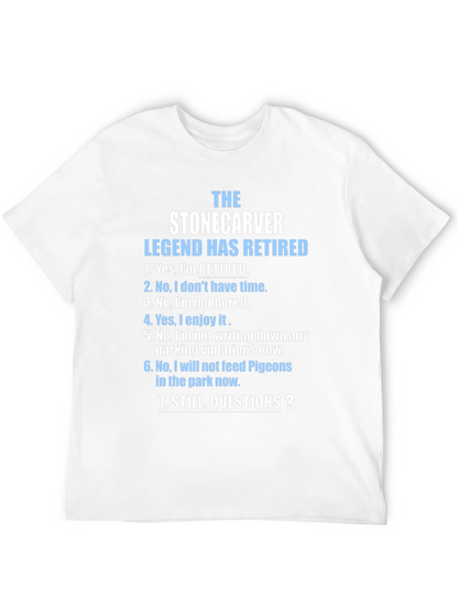 The Stonecarver Legend T-Shirt - Retired Edition