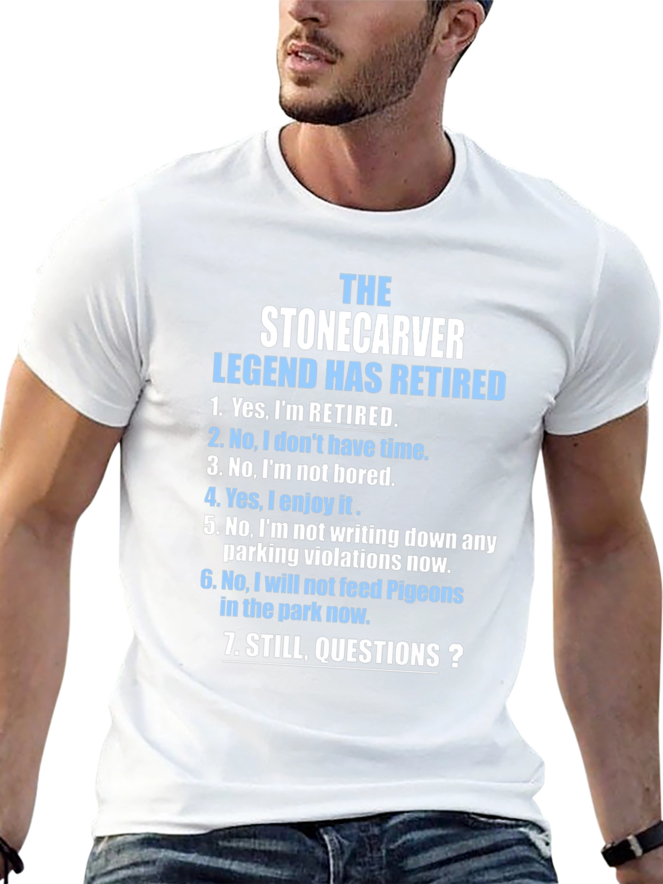 The Stonecarver Legend T-Shirt - Retired Edition