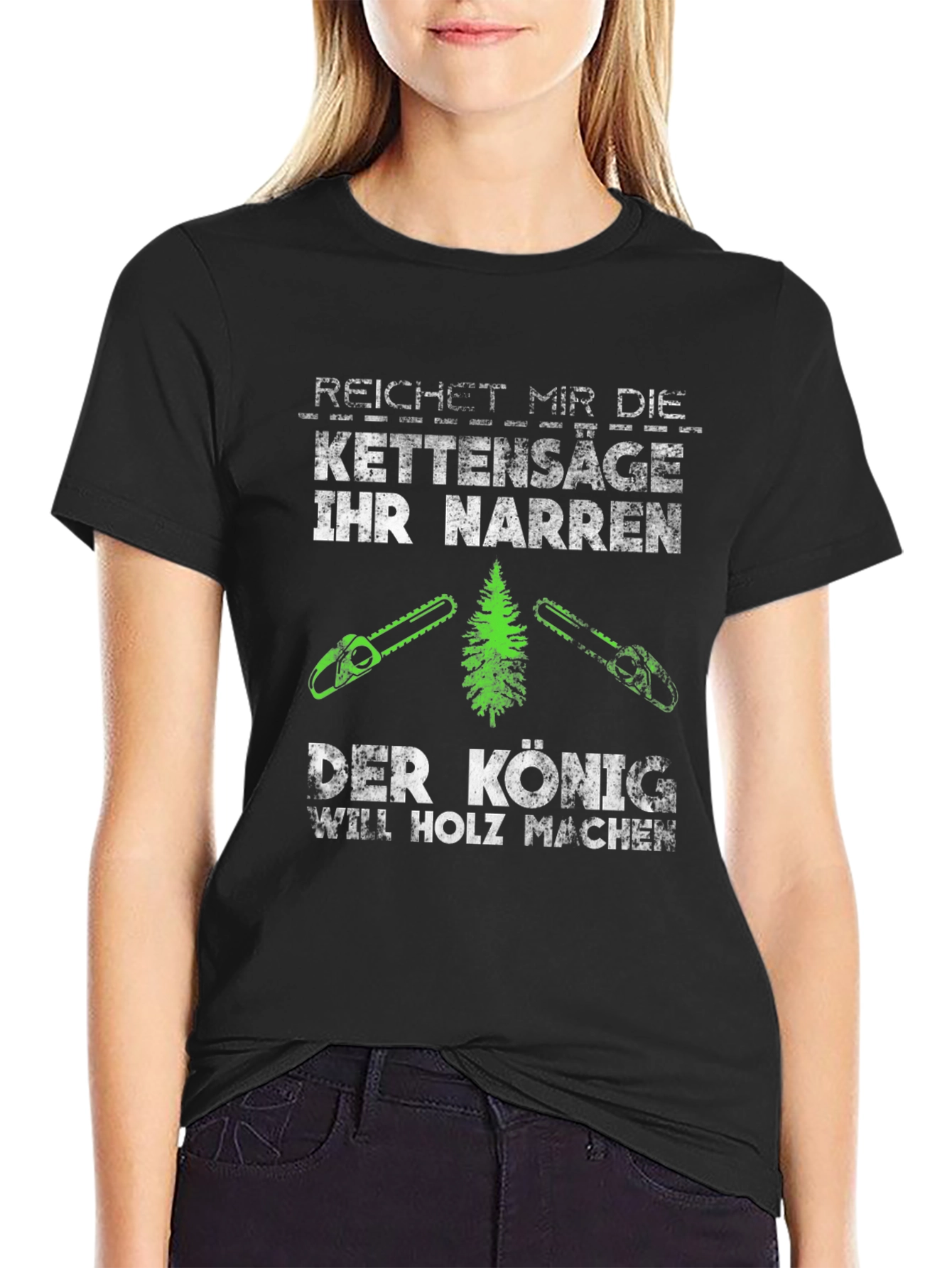 Reichet Mir Die Kettensäge Graphic T-Shirt
