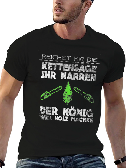 Reichet Mir Die Kettensäge Graphic T-Shirt