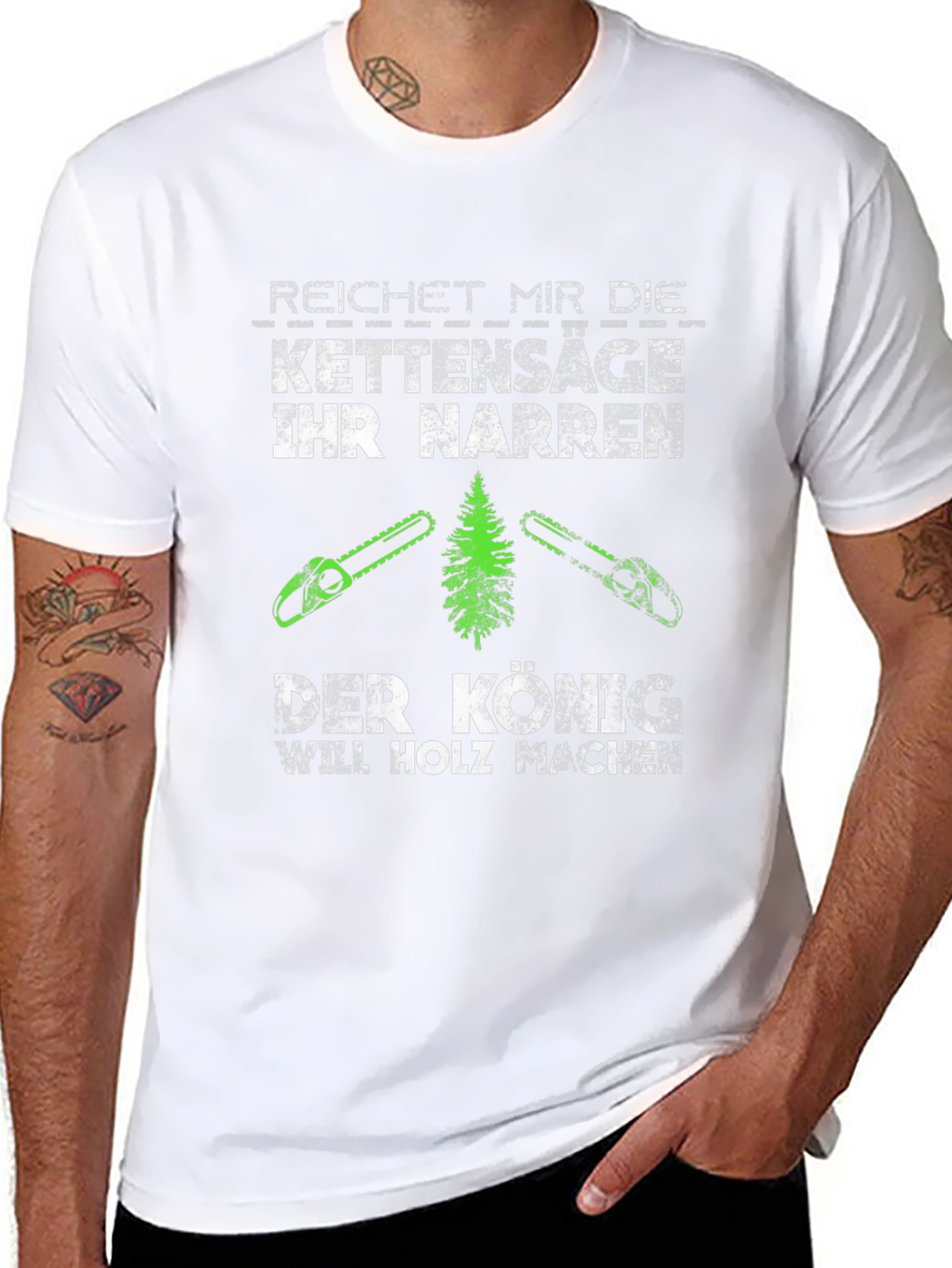 Reichet Mir Die Kettensäge Graphic T-Shirt
