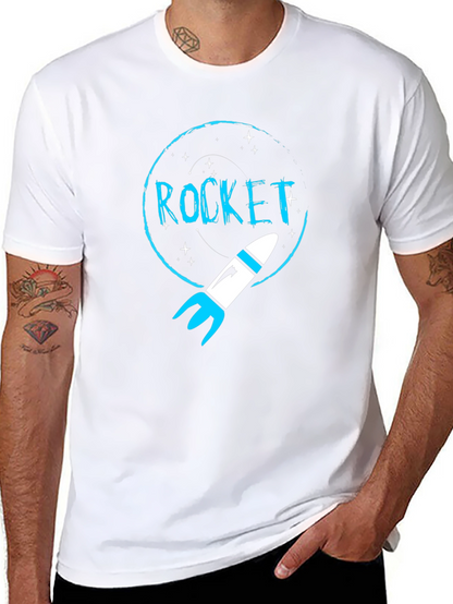 Rocket Graphic Tee - Space Adventure Shirt
