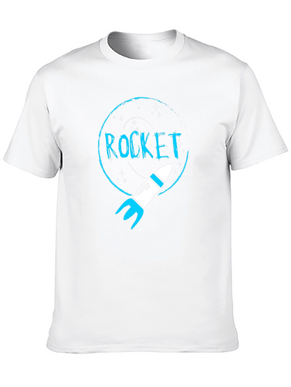 Rocket Graphic Tee - Space Adventure Shirt