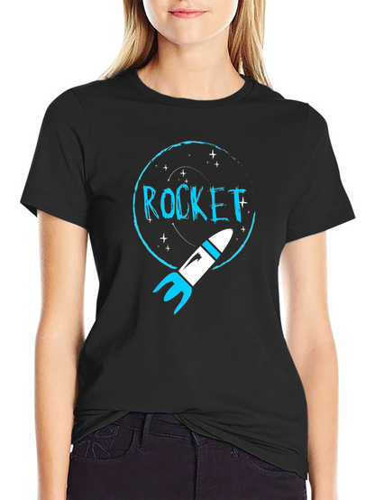 Rocket Graphic Tee - Space Adventure Shirt