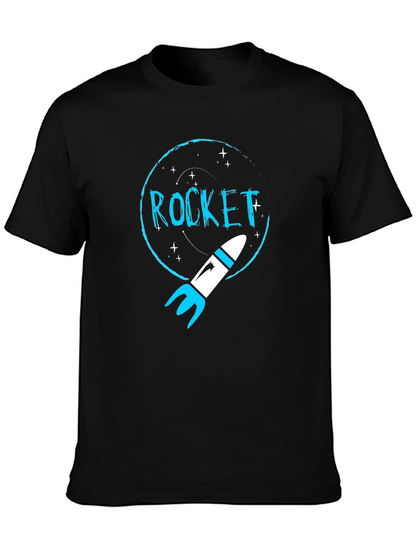 Rocket Graphic Tee - Space Adventure Shirt