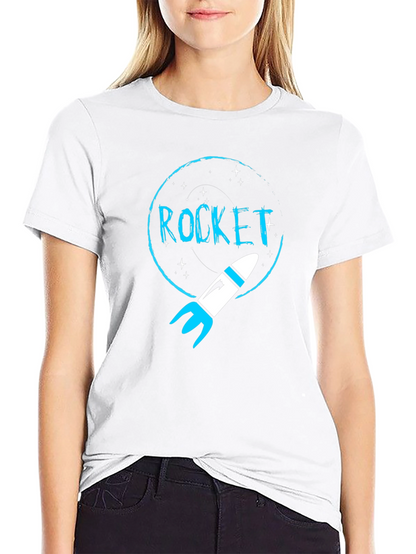 Rocket Graphic Tee - Space Adventure Shirt
