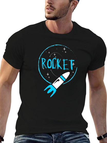 Rocket Graphic Tee - Space Adventure Shirt