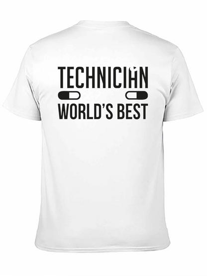 Technician Worlds Best Black T-Shirt
