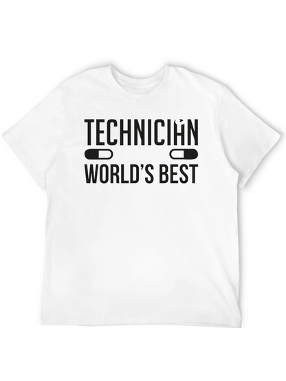 Technician Worlds Best Black T-Shirt