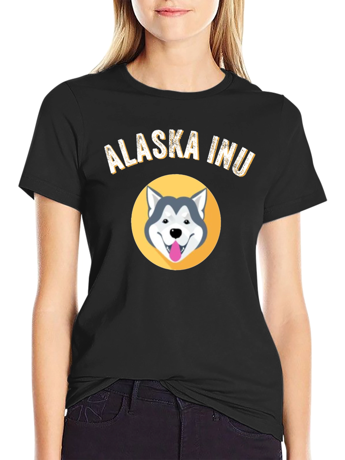 Alaska Inu Graphic Tee - Stylish Dog Lover T-Shirt
