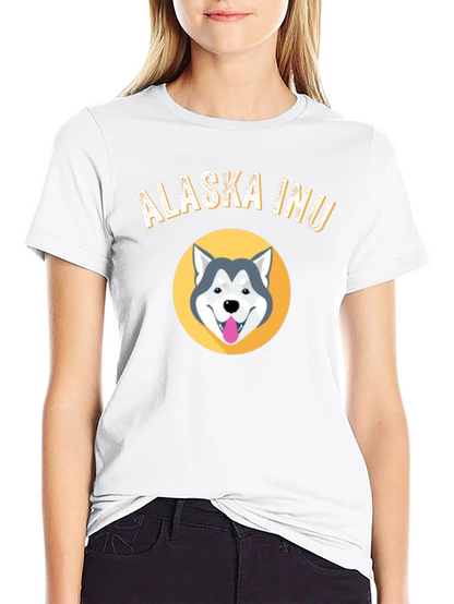 Alaska Inu Graphic Tee - Stylish Dog Lover T-Shirt