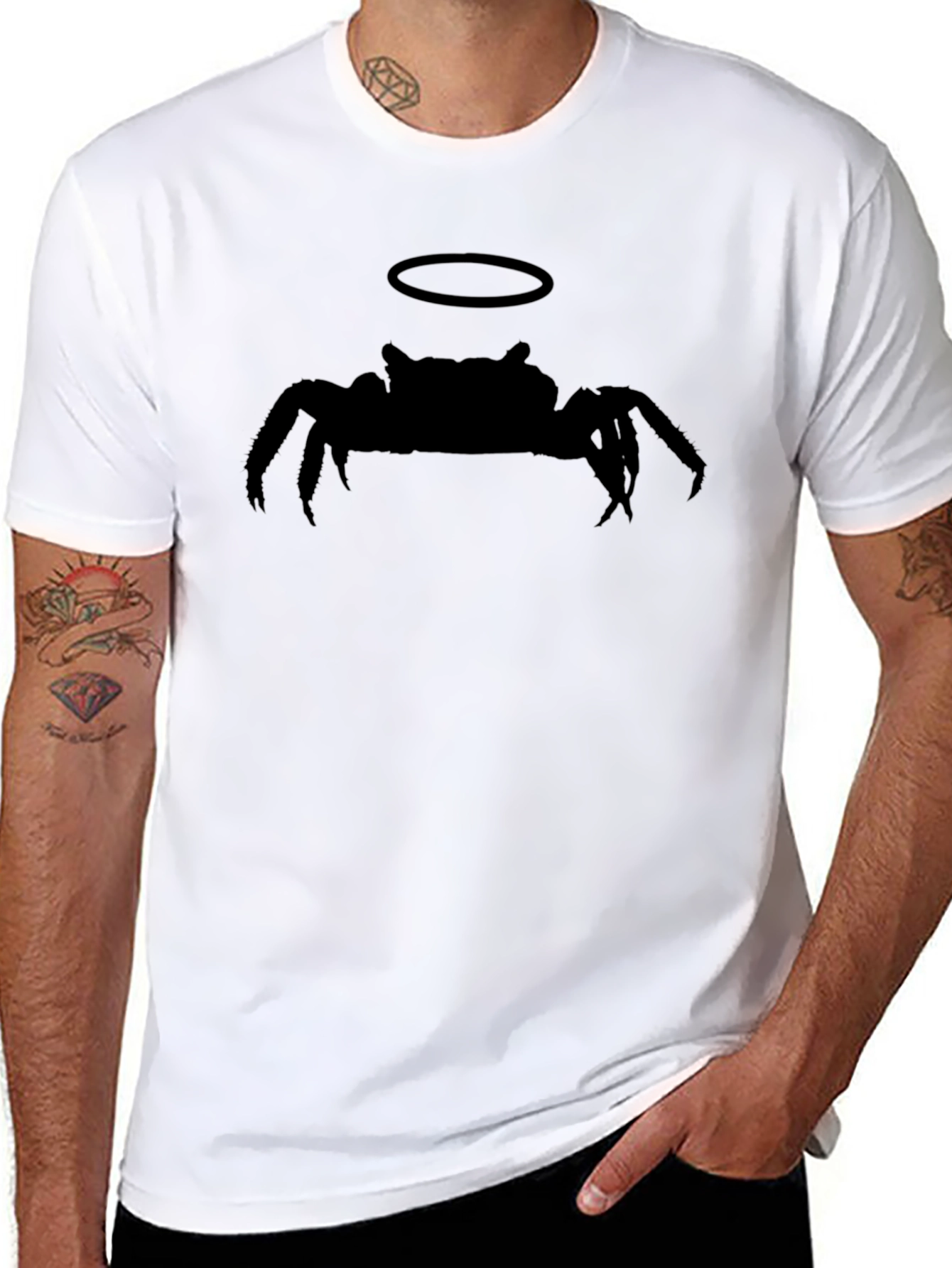 Angel Crab Graphic T-Shirt