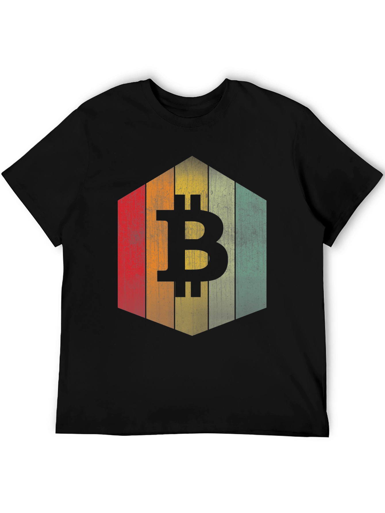 Bitcoin Retro Style T-Shirt - Crypto Currency Tee