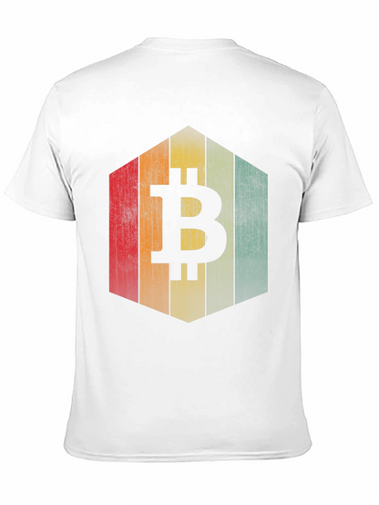 Bitcoin Retro Style T-Shirt - Crypto Currency Tee