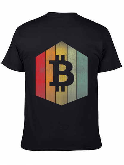 Bitcoin Retro Style T-Shirt - Crypto Currency Tee