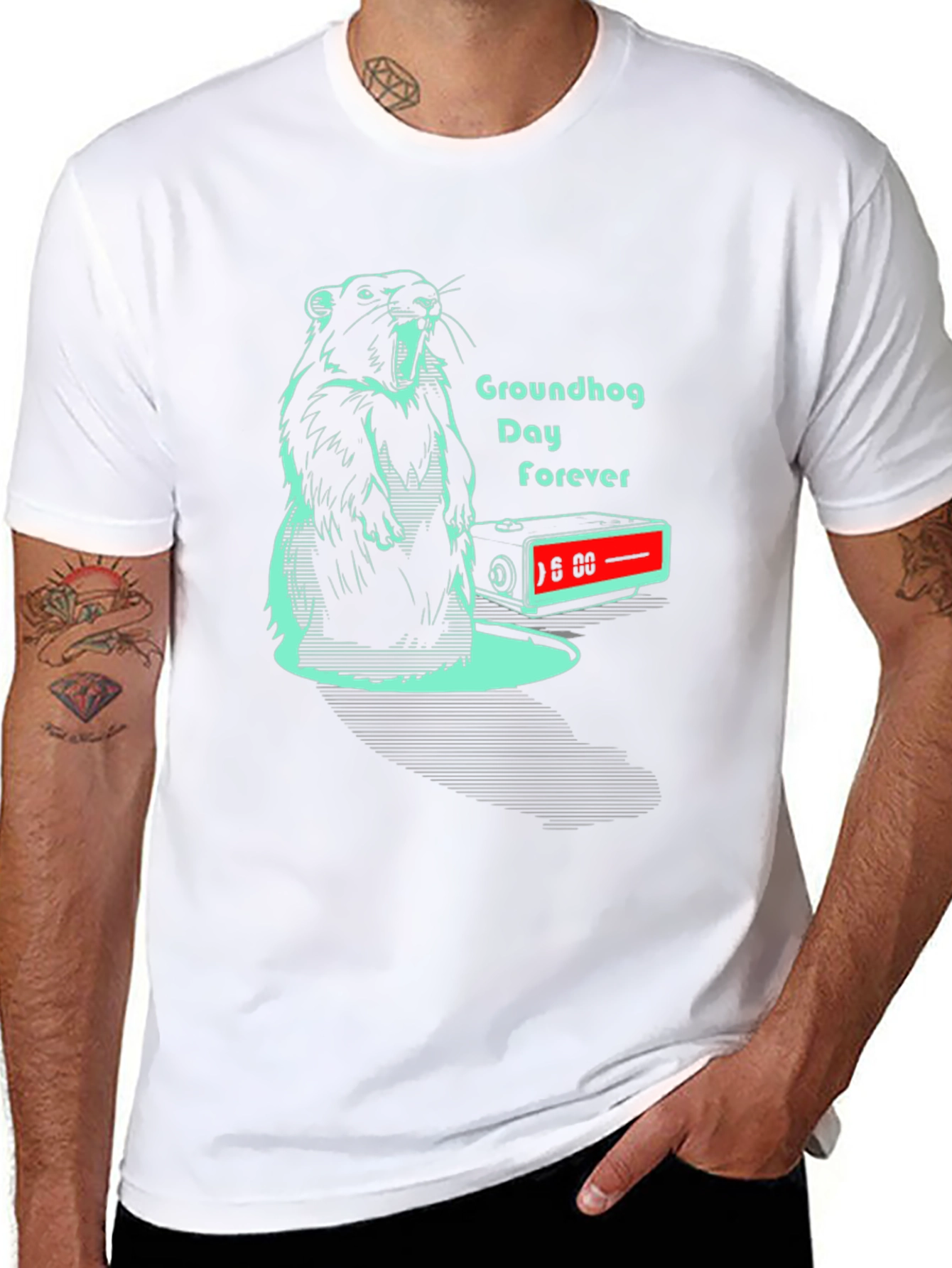 Groundhog Day Forever Graphic T-Shirt