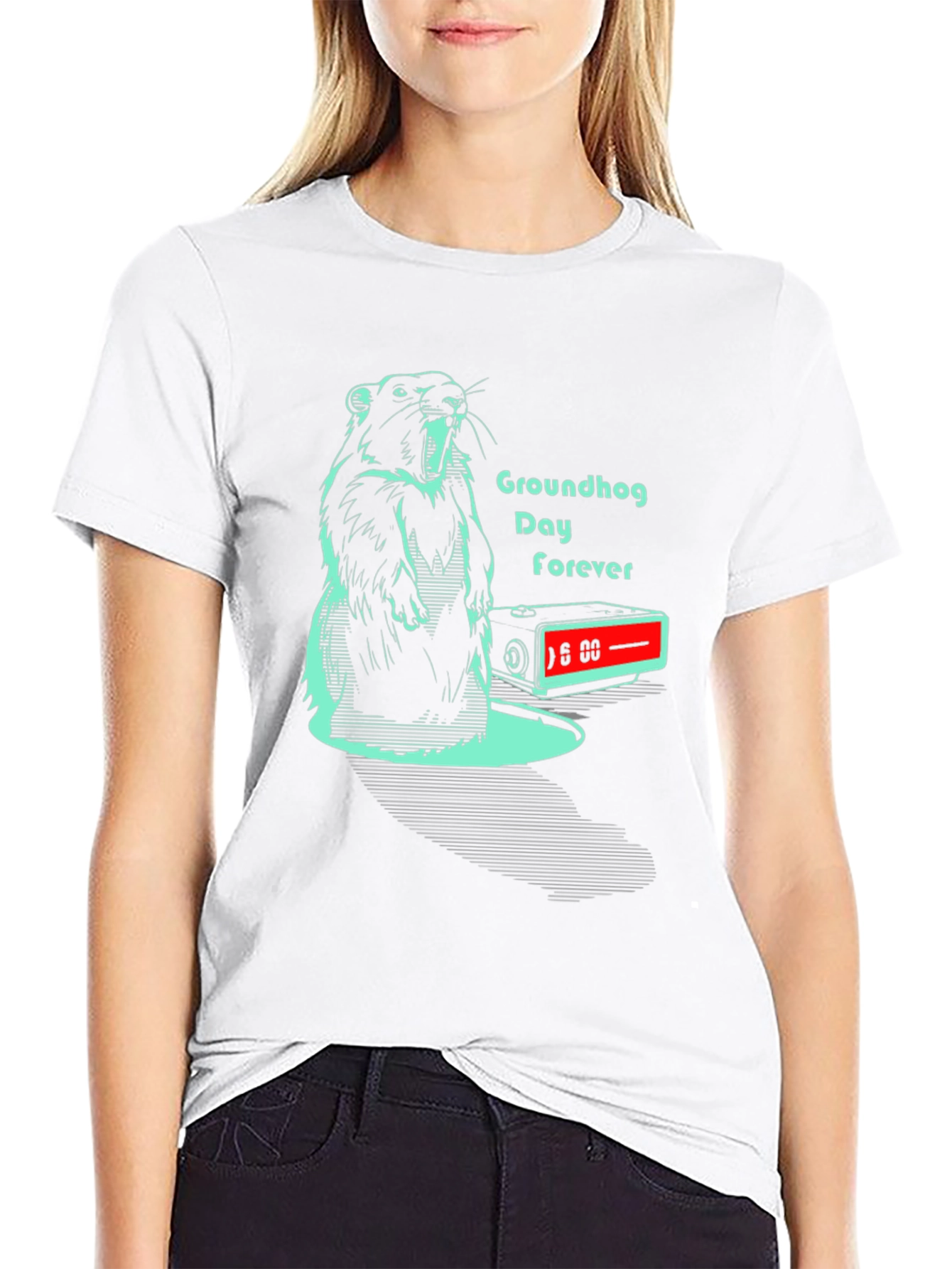 Groundhog Day Forever Graphic T-Shirt