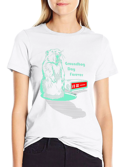 Groundhog Day Forever Graphic T-Shirt