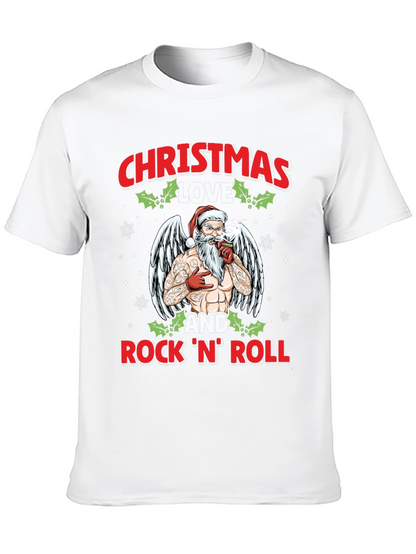 Christmas Love and RocknRoll T-Shirt