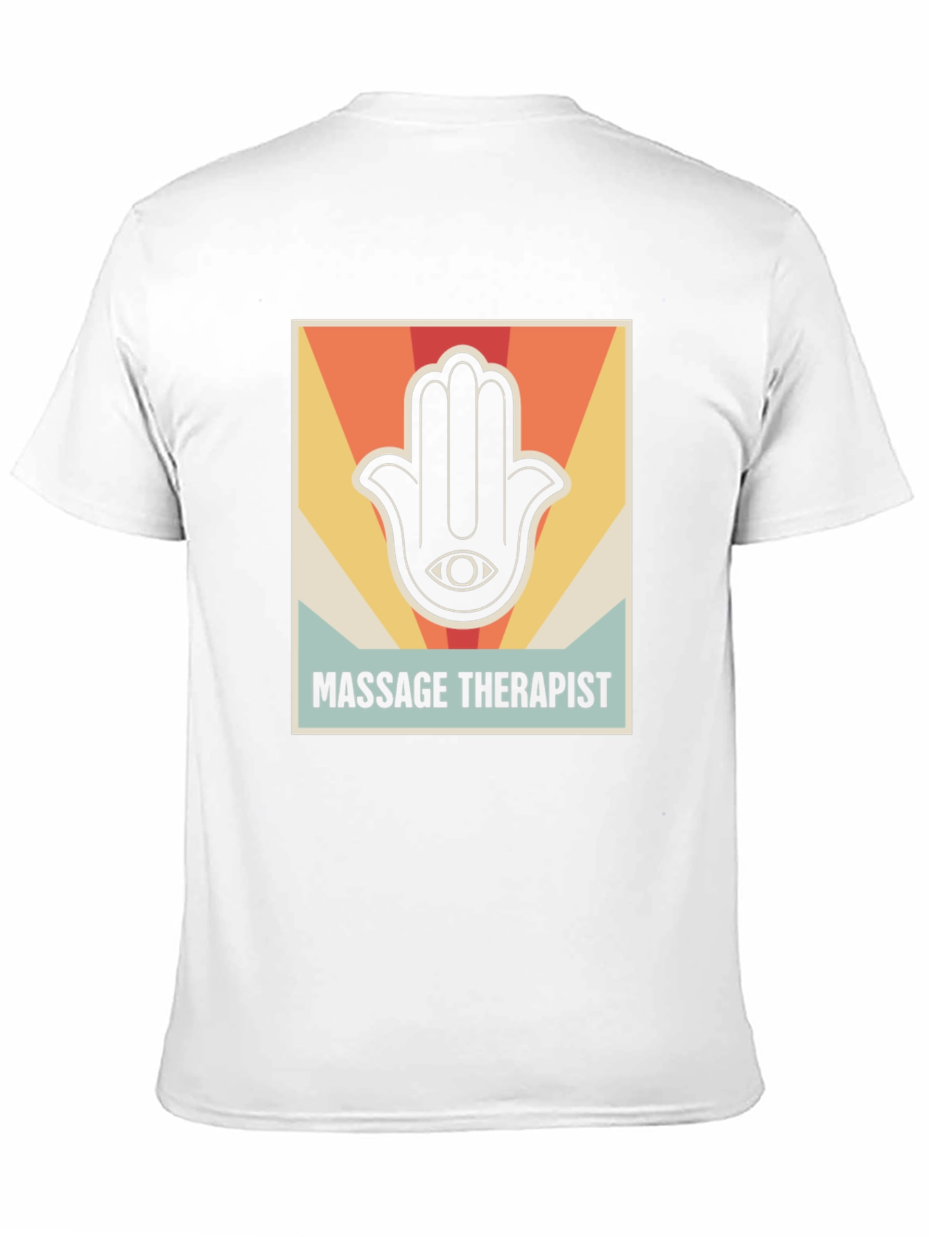 Massage Therapist Retro Graphic T-Shirt
