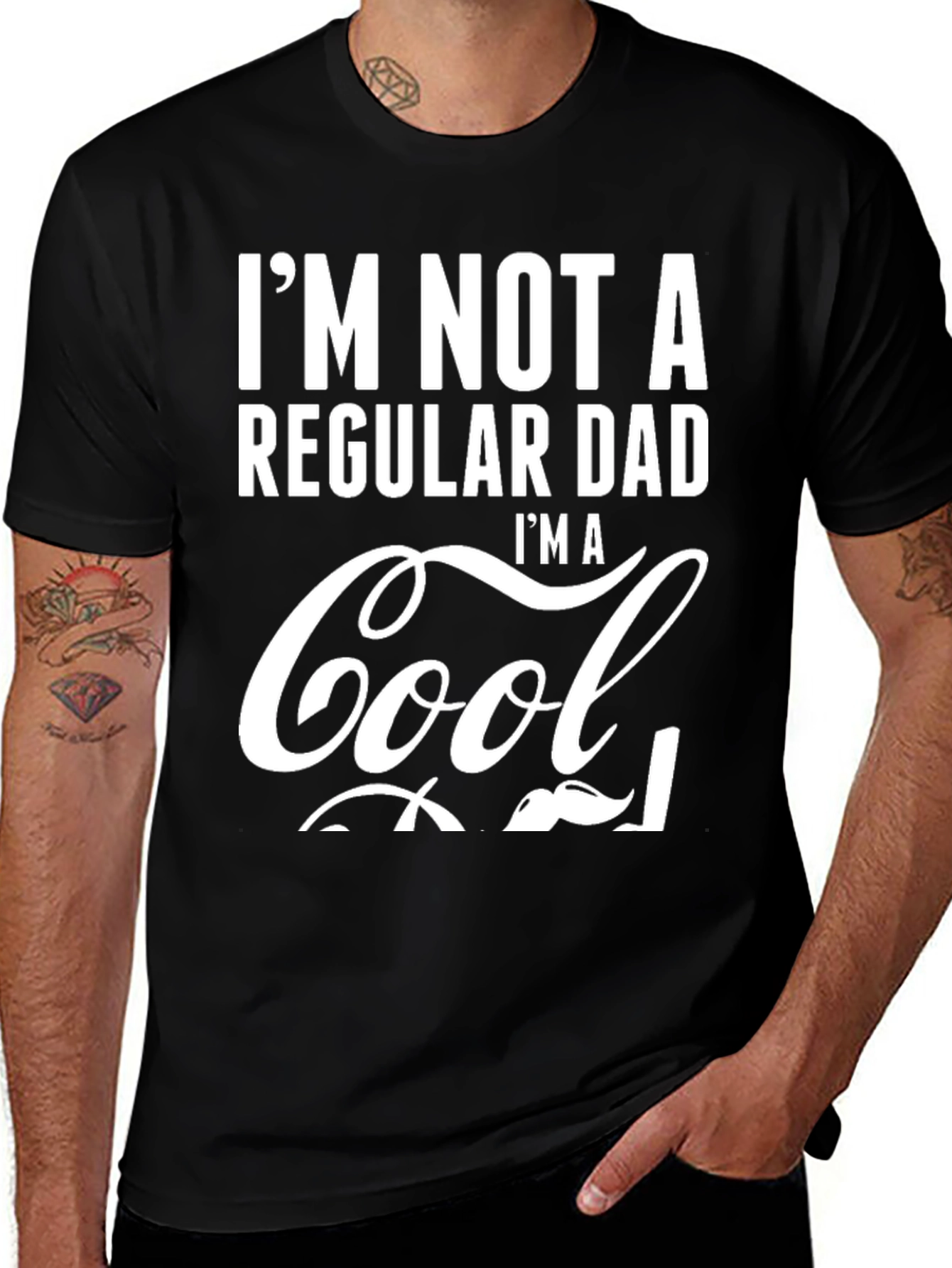 Cool Dad T-Shirt - Funny Fathers Day Tee