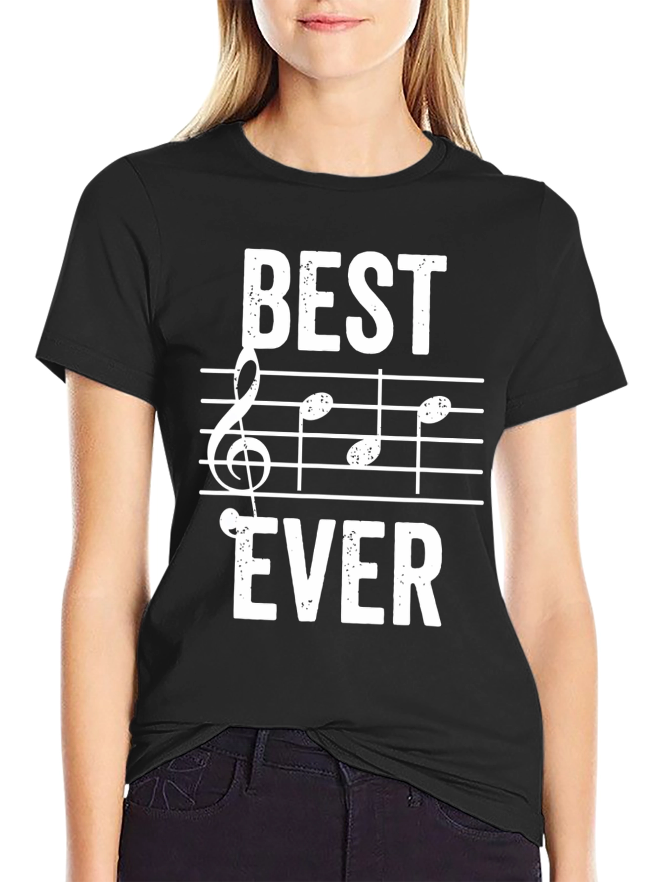 Best Treble Ever Music T-Shirt - Black